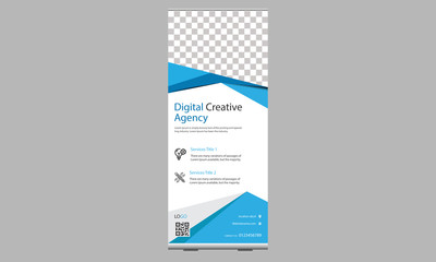 Roll-Up Business Banner Layout	