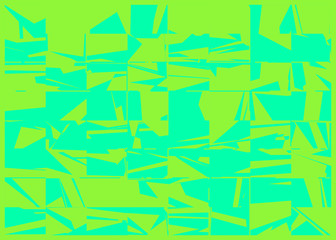 Abstract Random Color Polygones Generative Art background illustration