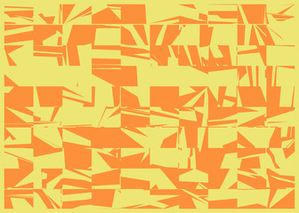 Abstract Random Color Polygones Generative Art background illustration