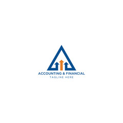 Financial and Accounting  Logo Template, Growth, economy, business, finance