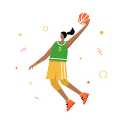 Basketball vector illustration