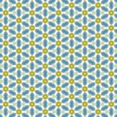 Modern geometric ornament. Seamless illustration for design. Decorative texture. The background mosaic.
