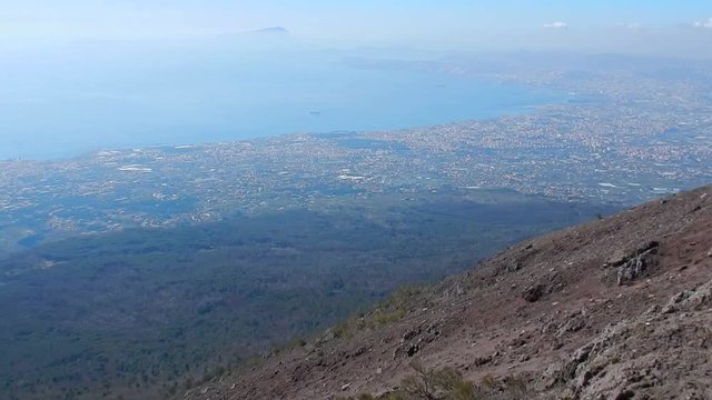 Vesuvio - Panoramica del Monte Somma e della Valle del Gigante