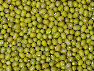 Mung beans background texture, background pattern