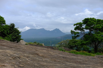 lake in the mountains