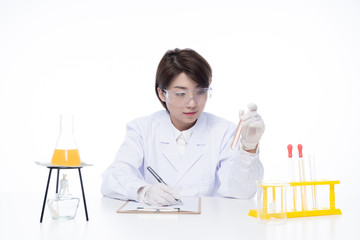 A young Asian woman doctor