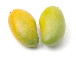 Mango on white background