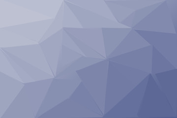 Abstract triangle on gradient blue color for background.
