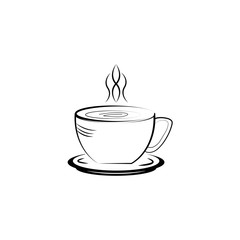 Coffee cup Logo icon design