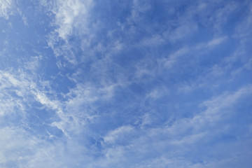 white cirrus clouds on blue sky during daytime