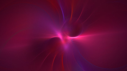 Fractal 3D rendering abstract and shiny background