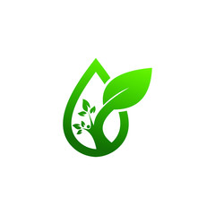 leaf logo template