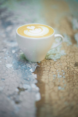 Coffee Cup and Coffee Beans