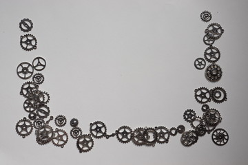 歯車、ギアのフレーム