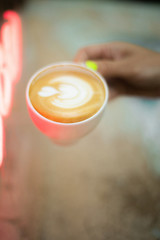 Coffee Cup and Coffee Beans
