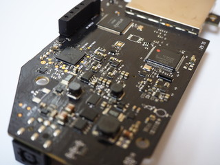 electronic circuit board with processor