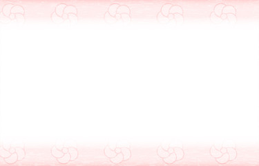 背景素材：桃色の和柄フレーム