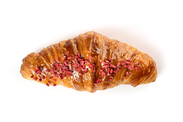 croissant isolated on white background