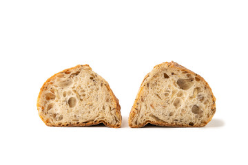 fresh bread with sesame seeds