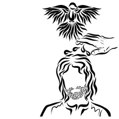 baptism of the Savior, God's anointed and Holy Spirit