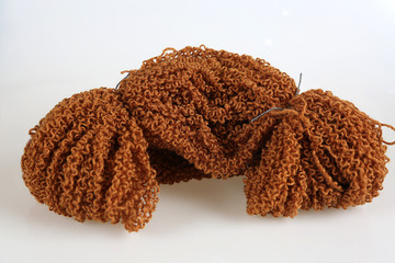 Geribbelte Schurwolle