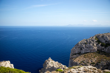 Ocean View from Island Mallorca, Spain