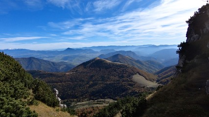 view from the top of mountain