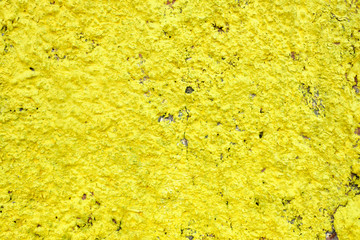 Texture and background of yellow stucco.