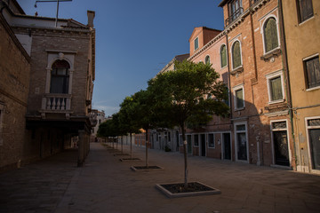 Obraz premium historic buildings in venice