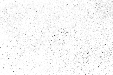 Black grainy texture isolated on white background. Dust overlay. Dark noise granules. Digitally generated image. Vector design elements. Illustration, Eps 10.