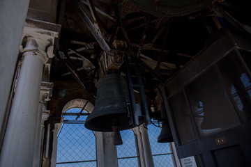 old bell in a building
