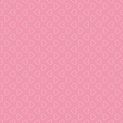 Abstract background texture. Dot and heart shape seamless pattern. Vector illustration polka style, minimalism wallpaper, flyer, cover, design. Bubble circle geometric ornament, decorative element