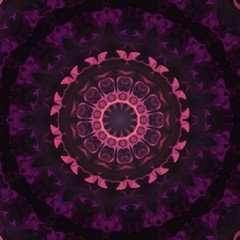 Round gradient mandala. mandala Illustration in green and pink colors. Mandala with floral patterns. Seamless pattern with a kaleidoscope