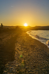View of Akamas park in Aiya Napa, Cyprus. Ayia Napa coastline.