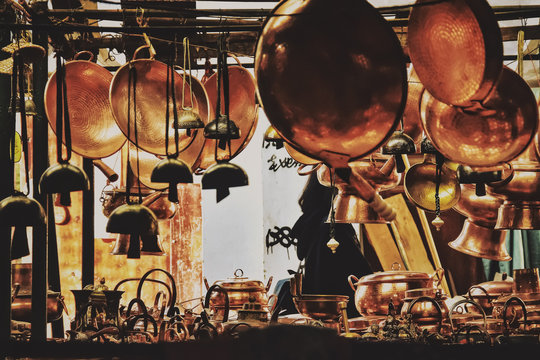 古い町の銅器店 - 中国雲南　Processed with VSCO with fp4 preset