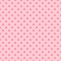Abstract background texture. Dot and heart shape seamless pattern. Vector illustration polka style, minimalism wallpaper, flyer, cover, design. Bubble circle geometric ornament, decorative element