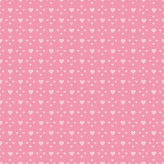 Abstract background texture. Dot and heart shape seamless pattern. Vector illustration polka style, minimalism wallpaper, flyer, cover, design. Bubble circle geometric ornament, decorative element