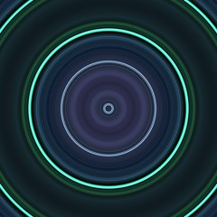 Round gradient mandala. mandala Illustration in green and pink colors. Mandala with floral patterns. Seamless pattern with a kaleidoscope