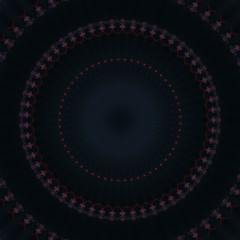 Round gradient mandala. mandala Illustration in green and pink colors. Mandala with floral patterns. Seamless pattern with a kaleidoscope