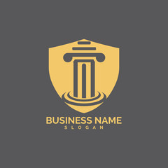 pillar Logo vector Template illustration design