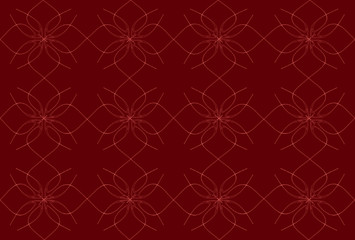 Seamless pattern design with floral background elements, beautiful ornaments