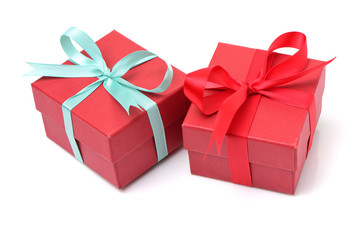 Red box on white background