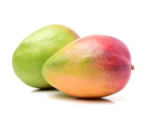 Mango on white background