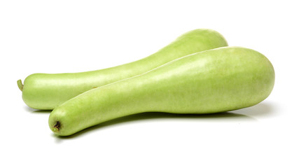 Lagenaria siceraria isolated on white background