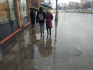 raindrop walking