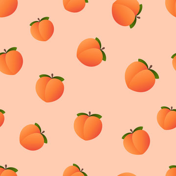Emoji peach, booty, emoji, pattern, peach, pink, HD phone wallpaper | Peakpx