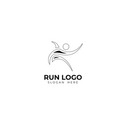Run Logo Template
