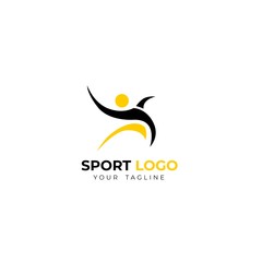 Sport Run Logo Template