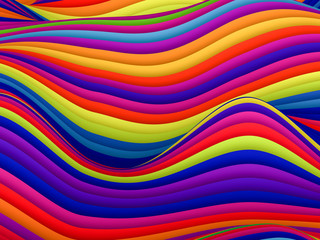 Abstract Striped Design