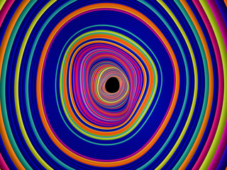 Abstract Striped Design